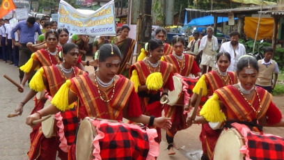 Vivekananda Ratha Yatra in Karnataka (Shimoga District)