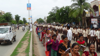 Vivekananda Ratha Yatra in Karnataka (Raichur District)