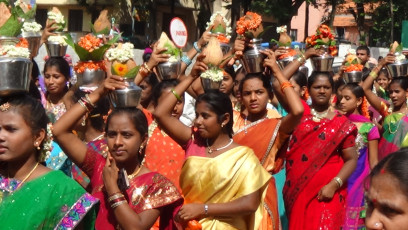 Vivekananda Ratha Yatra in Karnataka (Tumkur District)