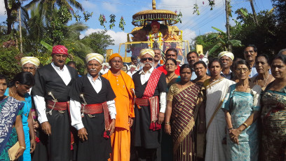 Vivekananda Ratha Yatra in Karnataka (Kodagu District)