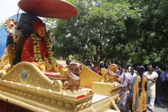 Vivekananda Ratha Yatra in Tamil Nadu (Sivagangai Dist 11.09.2013)