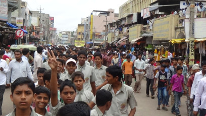 Vivekananda Ratha Yatra in Karnataka (Bijapur District)