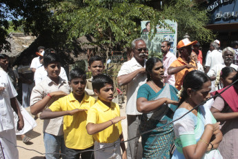 Vivekananda Ratha Yatra in Tamil Nadu (Tanjore Dist 30.09.2013)