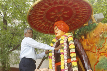 Vivekananda Ratha Yatra in Tamil Nadu (Sivagangai Dist 11.09.2013)