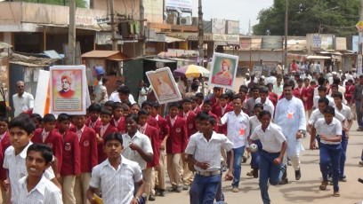 Vivekananda Ratha Yatra in Karnataka (Gadag District)