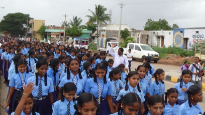 Vivekananda Ratha Yatra in Karnataka (Koppal District)