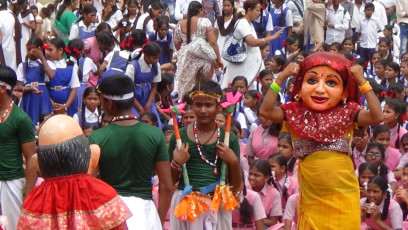 Vivekananda Ratha Yatra in Karnataka (Gadag District)