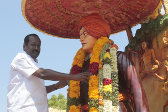 Vivekananda Ratha Yatra in Tamil Nadu (Tanjore Dist 26.09.2013)