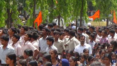 Vivekananda Ratha Yatra in Karnataka (Chikabalapur City)