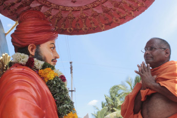 Vivekananda Ratha Yatra in Tamil Nadu (Pudukottai Dist 21.09.2013)