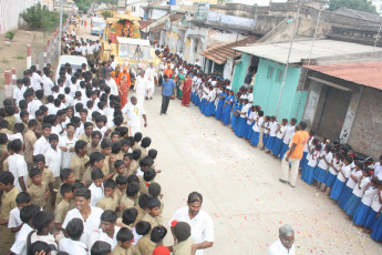 Vivekananda Ratha Yatra in Tamil Nadu (Tirchy Dist 10.10.2013)