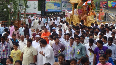 Vivekananda Ratha Yatra in Karnataka (Belgaum District 2)