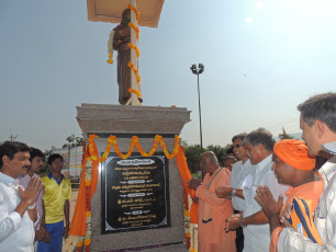 Installation of Swami Vivekananda Statues in Kadapa