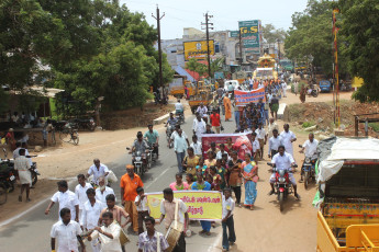 Vivekananda Ratha Yatra in Tamil Nadu (Tirunelveli Dist 19.08.2013)