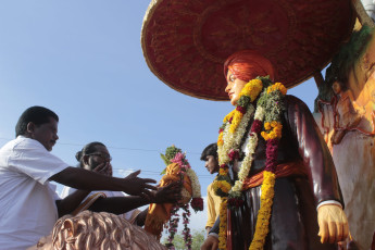 Vivekananda Ratha Yatra in Tamil Nadu (Pudukottai Dist 21.09.2013)