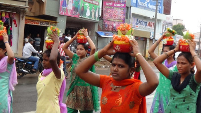Vivekananda Ratha Yatra in Karnataka (Tumkur District)