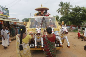Vivekananda Ratha Yatra in Tamil Nadu (Sivagangai Dist 12.09.2013)