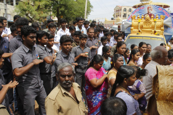 Vivekananda Ratha Yatra in Tamil Nadu (Virudhunagar Dist 15.08.2013)