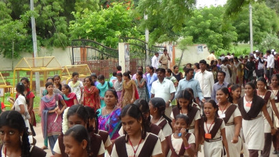 Vivekananda Ratha Yatra in Karnataka (Raichur District)