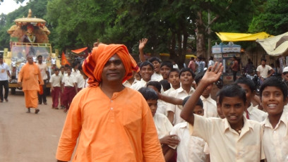 Vivekananda Ratha Yatra in Karnataka (Bidar District)