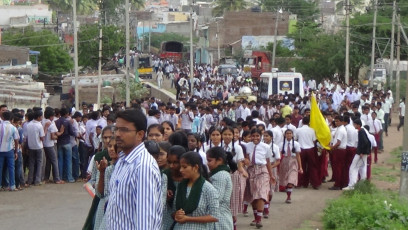 Vivekananda Ratha Yatra in Karnataka (Bagalkote District)