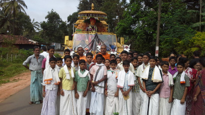 Vivekananda Ratha Yatra in Karnataka (Chikmagalur District)