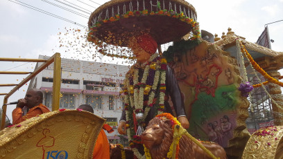 Vivekananda Ratha Yatra in Karnataka (Hassan District)