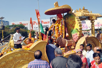 Vivekananda Ratha Yatra in Indore 06.12.2013