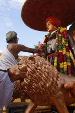 Vivekananda Ratha Yatra in Tamil Nadu (Sivagangai Dist 15.09.2013)
