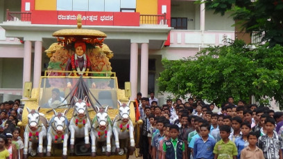 Vivekananda Ratha Yatra in Karnataka (Raichur District)