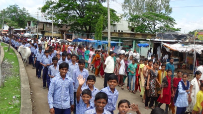 Vivekananda Ratha Yatra in Karnataka (Bidar District)