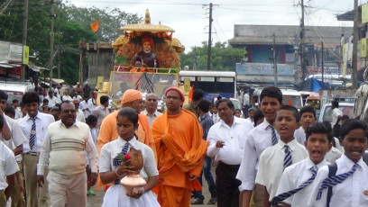 Vivekananda Ratha Yatra in Karnataka (Bidar District)