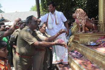 Vivekananda Ratha Yatra in Tamil Nadu (Tanjore Dist 30.09.2013)