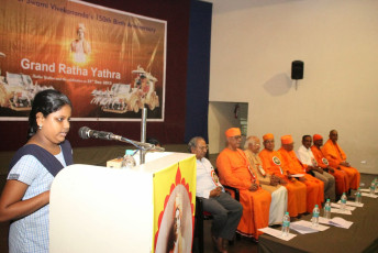 Vivekananda Ratha Yatra in Tamil Nadu Chennai District On 31/12/2013
