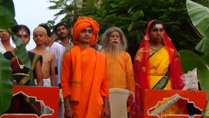 Vivekananda Ratha Yatra in Karnataka (Davanagere District)