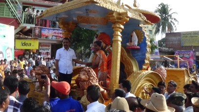 Vivekananda Ratha Yatra in Karnataka (Davanagere District)