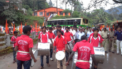 Vivekananda Ratha Yatra in Karnataka (Chikmagalur District)