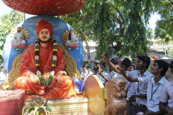 Vivekananda Ratha Yatra in Tamil Nadu (Pudukottai Dist 20.09.2013)