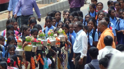 Vivekananda Ratha Yatra in Karnataka (Tumkur District)