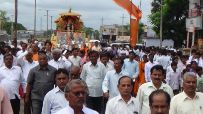 Vivekananda Ratha Yatra in Karnataka (Bidar District)