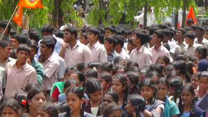 Vivekananda Ratha Yatra in Karnataka (Chikabalapur City)