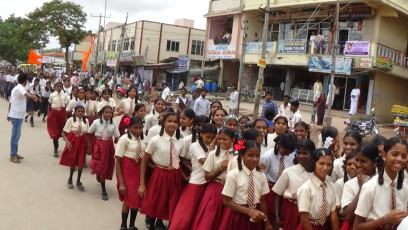 Vivekananda Ratha Yatra in Karnataka (Raichur District)