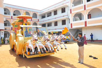 Vivekananda Ratha Yatra in Tamil Nadu (Tiruvarur Dist 03.10.2013)