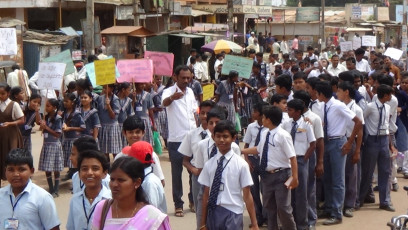 Vivekananda Ratha Yatra in Karnataka (Gadag District)