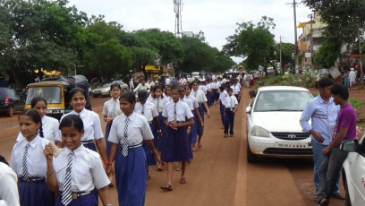 Vivekananda Ratha Yatra in Karnataka (Bidar District)