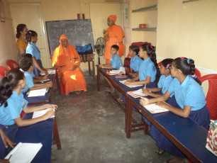 GAP Project conducted by Ramakrishna Math Barisha