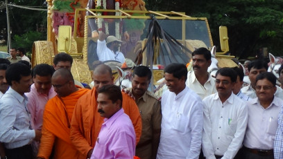 Vivekananda Ratha Yatra in Karnataka (Davanagere District)