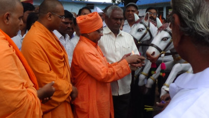 Vivekananda Ratha Yatra in Karnataka (Bidar District)