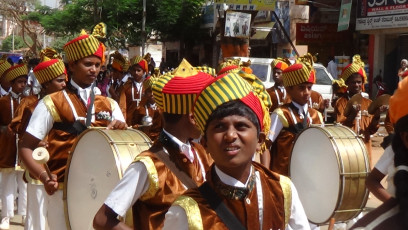 Vivekananda Ratha Yatra in Karnataka (Chikabalapur City)