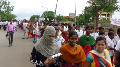 Vivekananda Ratha Yatra in Karnataka (Bijapur District)